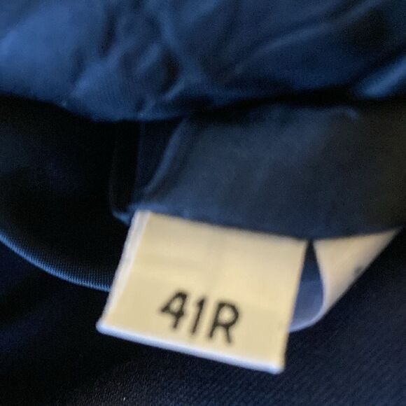 Hart Schaffner Marx 1887 Navy Blue Wool 2 Button Blazer Jacket. Size 41R. - Picture 8 of 10